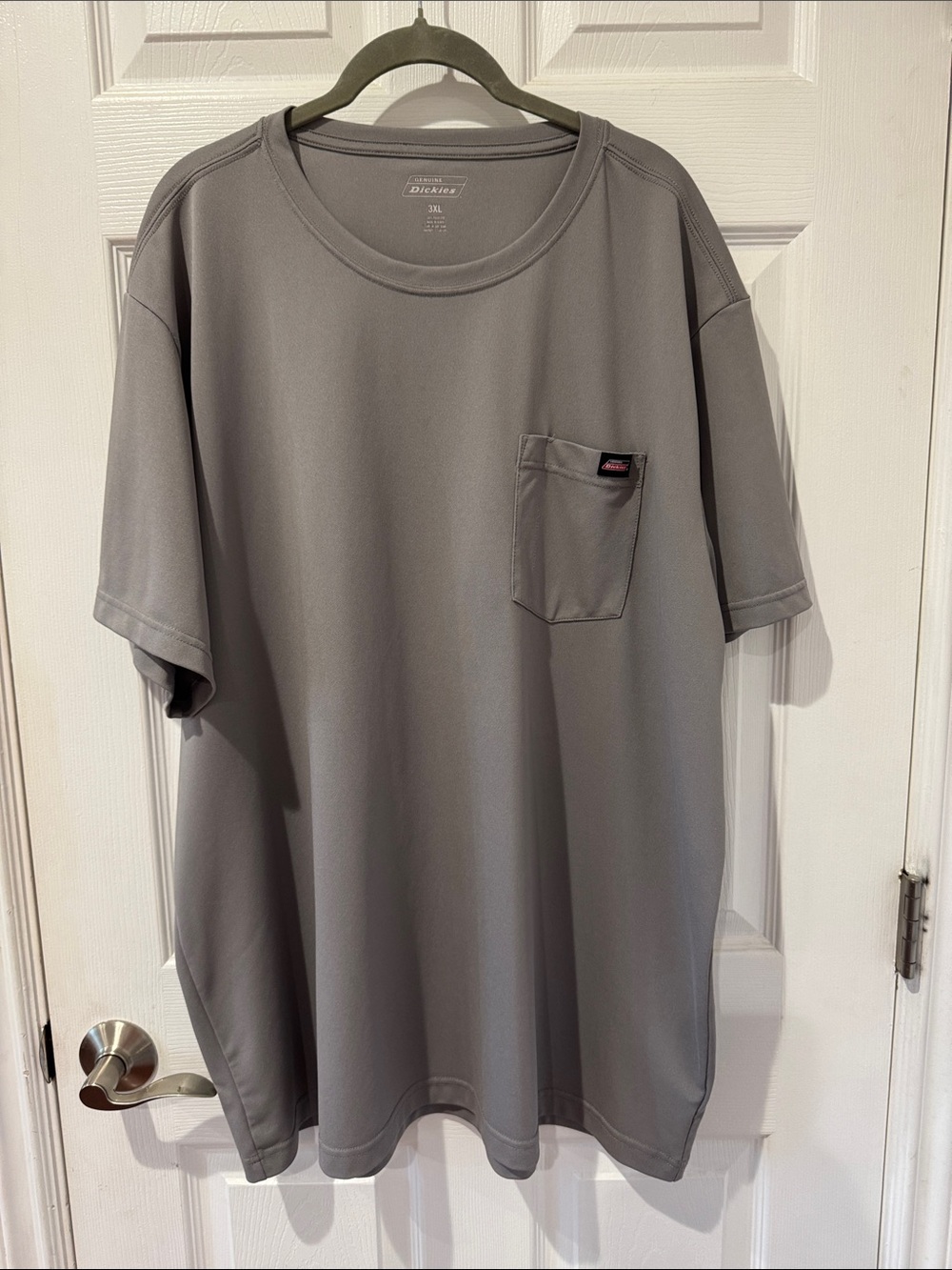 Dickies Men’s Gray Short Sleeve Pocket Tee size3xl